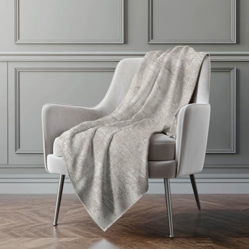 Addison Rugs ASB559 Ivory 50" x 70" Oversized Sherpa Throw Blanket