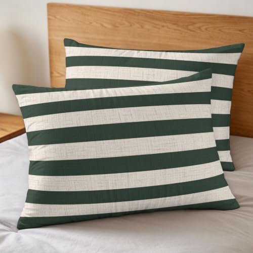 Duvet Cover King Size 3 Piece Bedding Set, Modern Minimalist Stripes