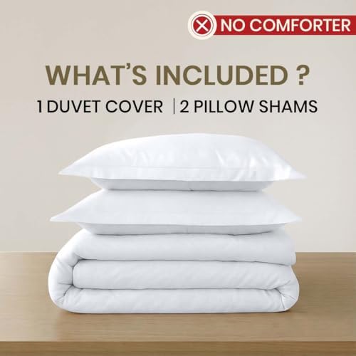 Kotton Culture Pre Washed Microfiber 3 Pc Queen Size Duvet Cover Set