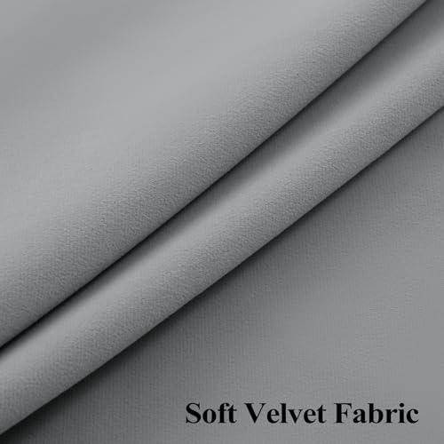 ry 120" Velvet ains - 100% Blackout Thermal Ilated Drapes Pinch Pleat