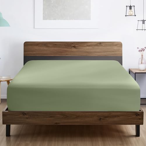 FreshCulture Queen Fitted Sheet Only - Hotel Quality Ultra Soft &