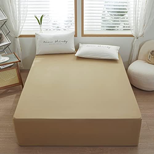 Bedding King Size Fitted Sheet Only-Fits 15inches Deep Pocket