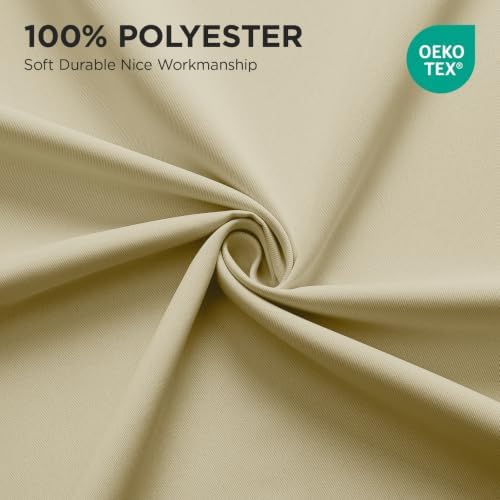 Joydeco Blackout Curtains for Bedroom 108 inch Long 2 Panels, Thermal