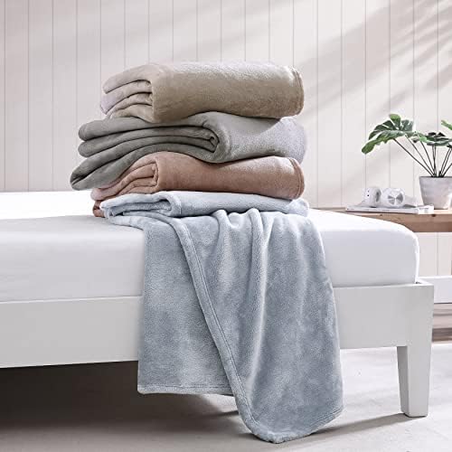 Poppy & Fritz - Soft King Size Blanket for Bed & Couch, Cozy Bedding