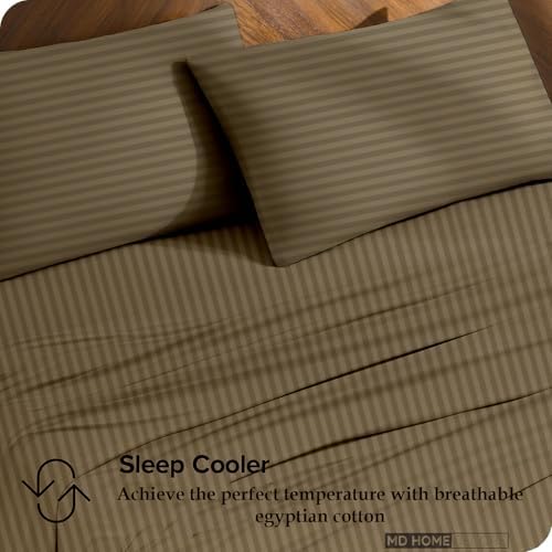 Extra Deep Pocket Twin XL Sheet Set, 4-Piece Bedding Set, 100%