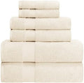 SUPERIOR Zero Twist 100% Cotton Bathroom Towels, Super Soft, Fluffy