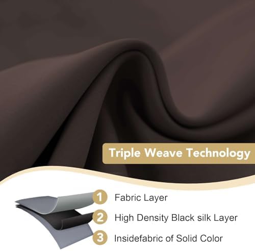 H.VERSAILTEX Blackout Curtains for Bedroom Thermal Insulated Room