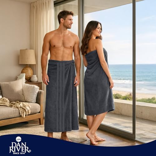 DAN River 2 Pack Bath Sheets Extra Large 35x70, Large Bath Towels for