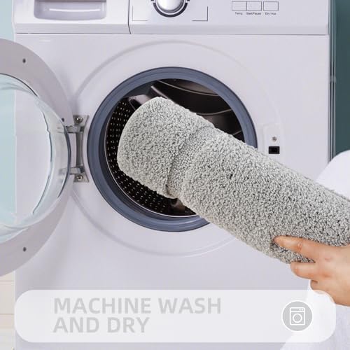 Bathroom Rugs Sets 2 Piece, Ultra Absorbent Soft Bath Rug, Machine
