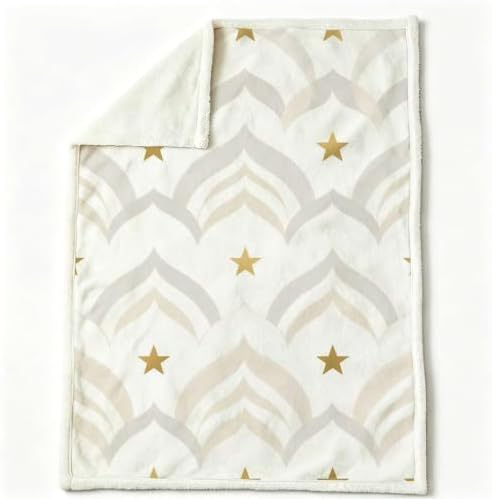 Minimal Drape Double-Layer Sherpa Fleece Throw Blanket 60”x 80”