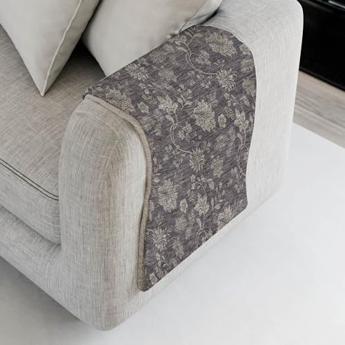 Addison Rugs ASB680 Taupe 50" x 70" Oversized Sherpa Throw Blanket