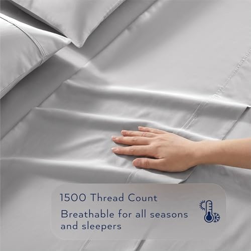 Thomasville 1500 Thread Count 6 Piece Premium Cotton Rich Sateen Sheet