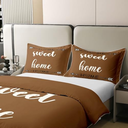 jejeloiu Contemporary Fashion Duvet Cover 100% Cotton Queen Size