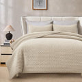zovinhome 100% Cotton Quilt King Size Bedding Sets with 2 Pillow