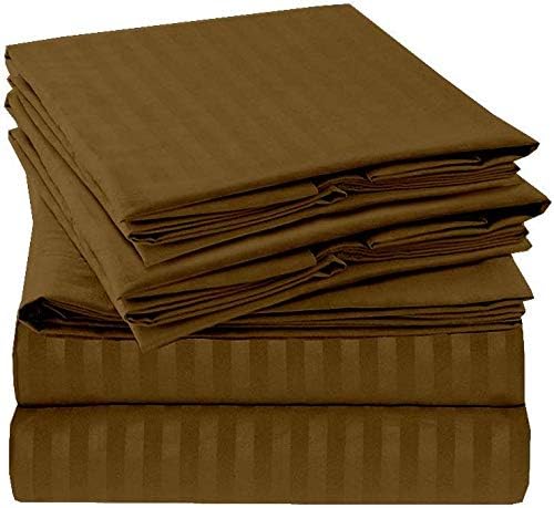 Cottington Lane Twin XL Size Sheet Set, 100% Egyptian Cotton Premium