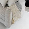 Addison Rugs ASB696 Taupe 50" x 70" Oversized Sherpa Throw Blanket
