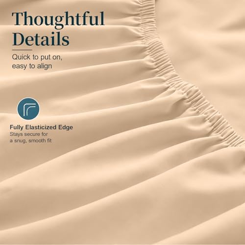 Warmstar 100% Cotton Cal King Size Fitted Sheet Only, 600 Thread Count