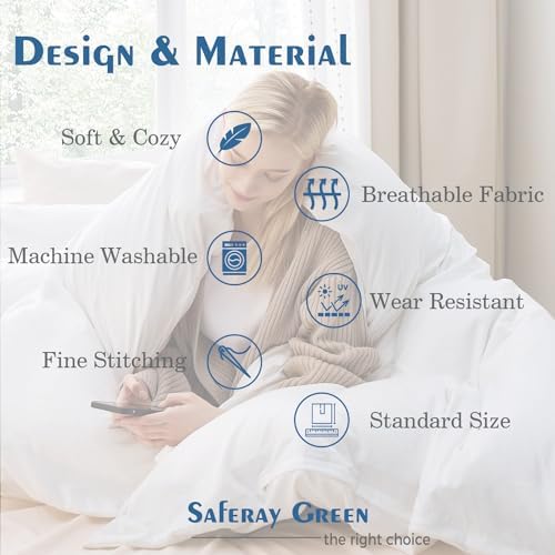 Super Queen 3-Piece Cotton Duvet Cover Set, 90x98, Ivory