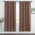 RYB HOME Blackout Curtains for Bedroom Living Room Nursery 72 inches