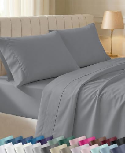 California Design Den Soft 100% Cotton King Sheets Deep Pocket Set
