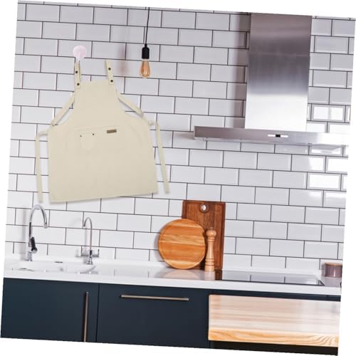 Cooking Apron Adjustable Belt Cotton for Restaurant Service