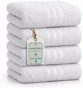 CORE 4-Piece Cotton Hand Towels for Bathroom and Kitchen | Value Pack