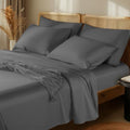 LBRO2M 100% Egyptian Cotton Sheets 16" Deep Pocket 1000TC, 6Pcs King
