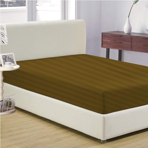 100% Egyptian Cotton 800 Thread Coun 1 Piece Fitted Sheet Twin XL Size