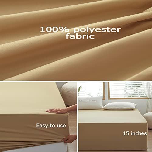Bedding Twinxl Size Fitted Sheet Only-Fits 15inches Deep Pocket