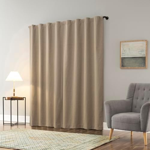 Sun Zero Treviso Linen Magnetic Closure 100% Total Blackout Back