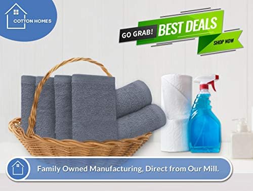 Kitchen Bar Mop Towels, Pack of 36 Towels – 14 x 17 Inches, 100%