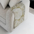Addison Rugs ASB675 Taupe 50" x 70" Oversized Sherpa Throw Blanket