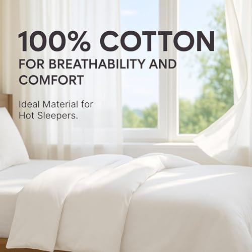Superity Luxurious Hotel Quality Twin Size Duvet Cover – 100% Soft and