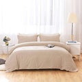 3 Pc Duvet Cover Set 100% Egyptian Cotton 400 Thread Count with Zipper