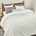 Bedsure Gentlesoft Sherpa King Size Blanket for Bed- Fleece Fluffy &