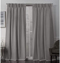 Double Pinch Pleated Blackout Curtains Made of 100% polyster For Room