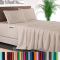 Elegant Comfort 4-Piece Bed Sheet Set - Luxury Bedding 1500 Premium