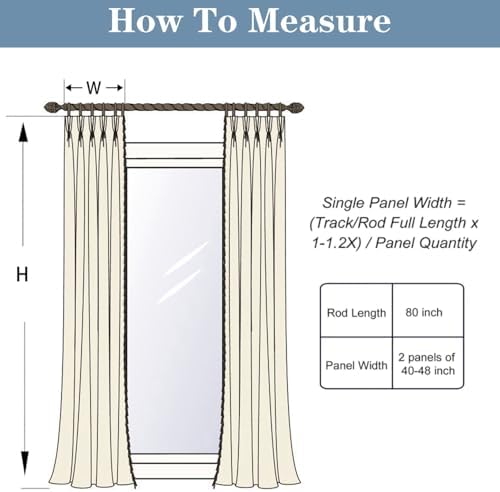 Blackout Linen Curtains, Heavy Weight Pinch Pleated Green V Tape Trim