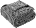 90x104 Inch Grey King Size Blanket - Soft & Fluffy Fleece, Neutral Tan