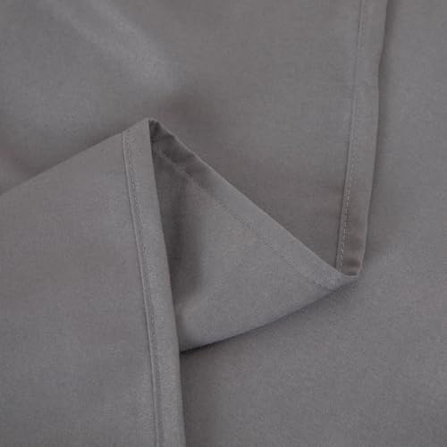King Flat Sheet Only, 108x102Inch Dark Gray - Ultra Soft Breathable