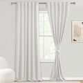 DWCN Ivory Curtains108 inches Long for Living Room - Elegant Thermal