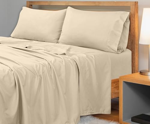 Royale Linens 300 Thread Count 100% Cotton California King Flat Sheet