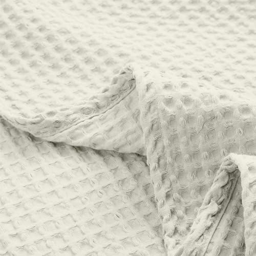 Mattress-Homes Waffle Weave Thermal Blanket, Soft, Lightweight