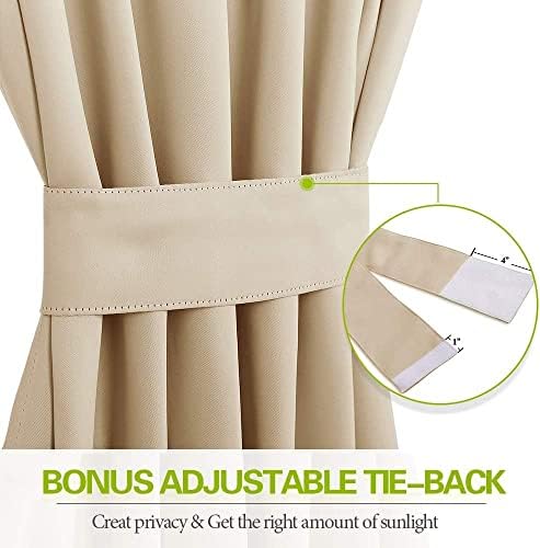 Pure Elegant Twist Tab Curtains – Premium Blackout Thermal Panels for