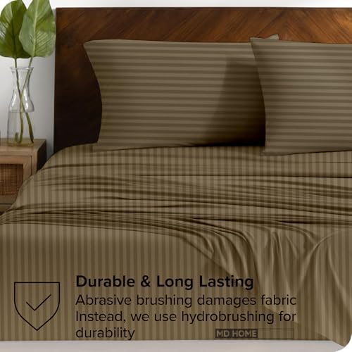 Extra Deep Pocket Twin XL Sheet Set, 4-Piece Bedding Set, 100%