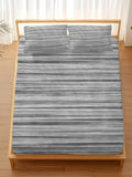 Fitted Sheets Elastic Deep Pocket Bed Sheet Twin XL Abstract Gray