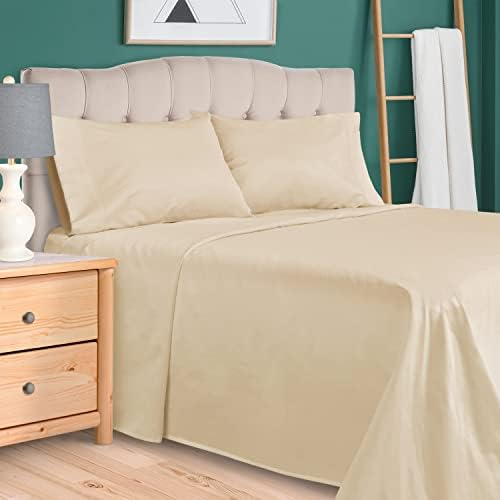 BLUENILEMILLS BNM 300 Thread Count Egyptian Cotton Sheet Set, Modern