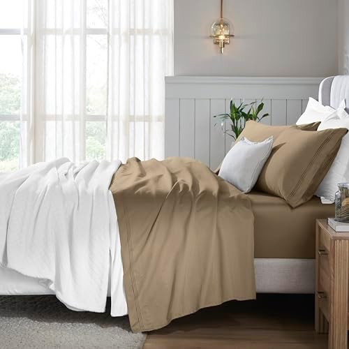 Superior Egyptian Cotton 3 Piece Sheet Set, 650 Thread Count