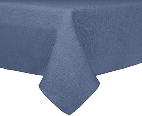 Ultimate Textile 60 x 108-Inch Rectangular Faux Burlap Tablecloth