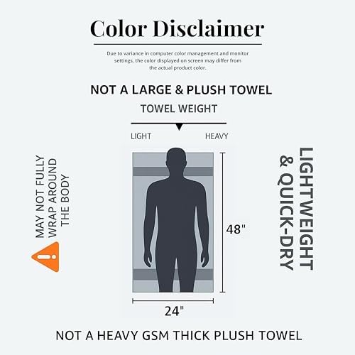 TEXCRAFT Commercial Bulk Pack of 12 Bath Towels – 100% Cotton Terry